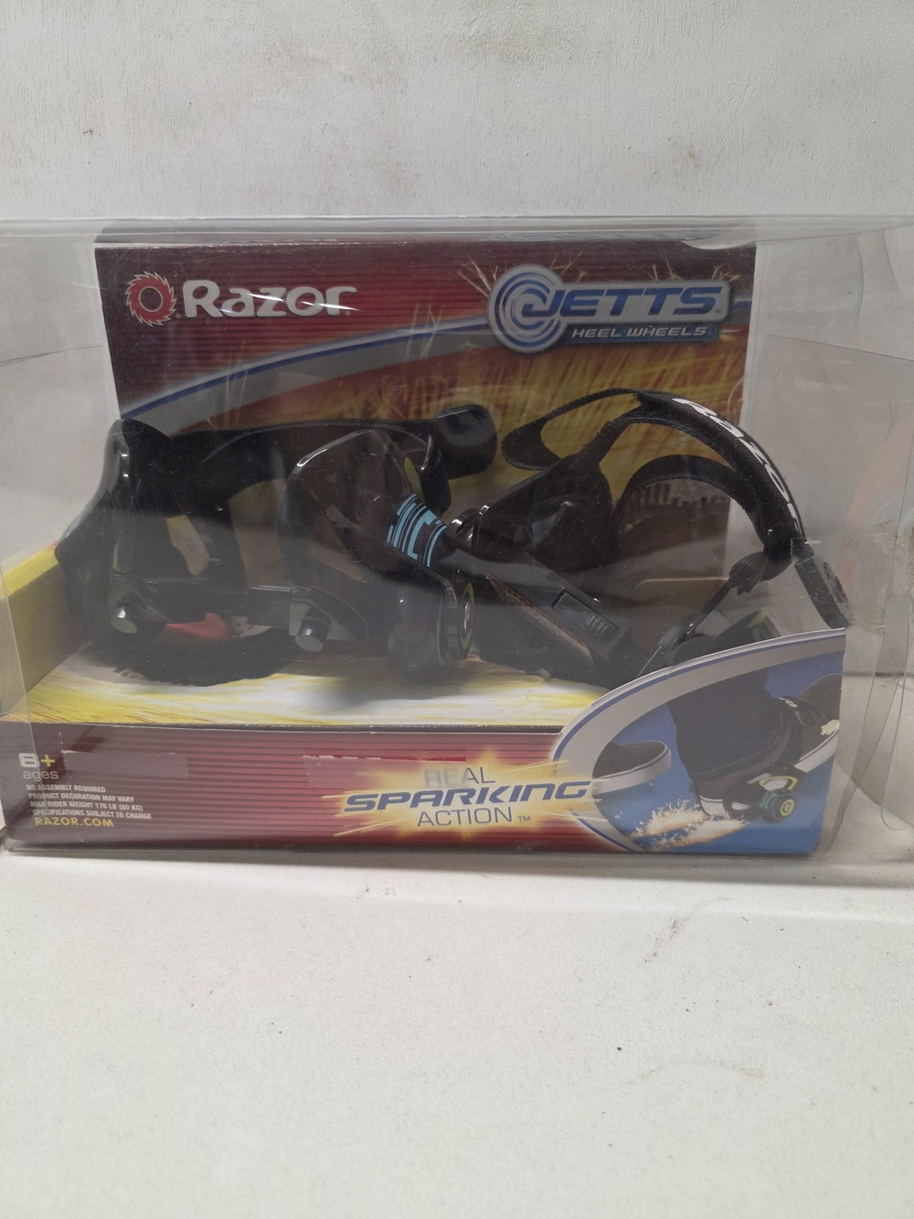 Razor Jetts Heel Wheels - Black